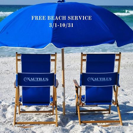Nautilus 1201 - Gulf Front 2 Bedroom Huge Wrap Around Balcony 2Nd Floor! Fort Walton Beach Zewnętrze zdjęcie