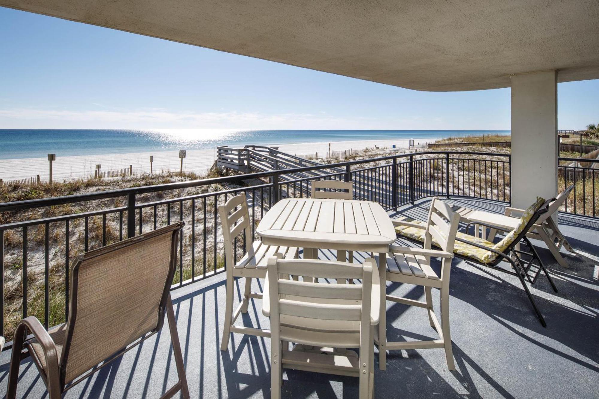 Nautilus 1201 - Gulf Front 2 Bedroom Huge Wrap Around Balcony 2Nd Floor! Fort Walton Beach Zewnętrze zdjęcie